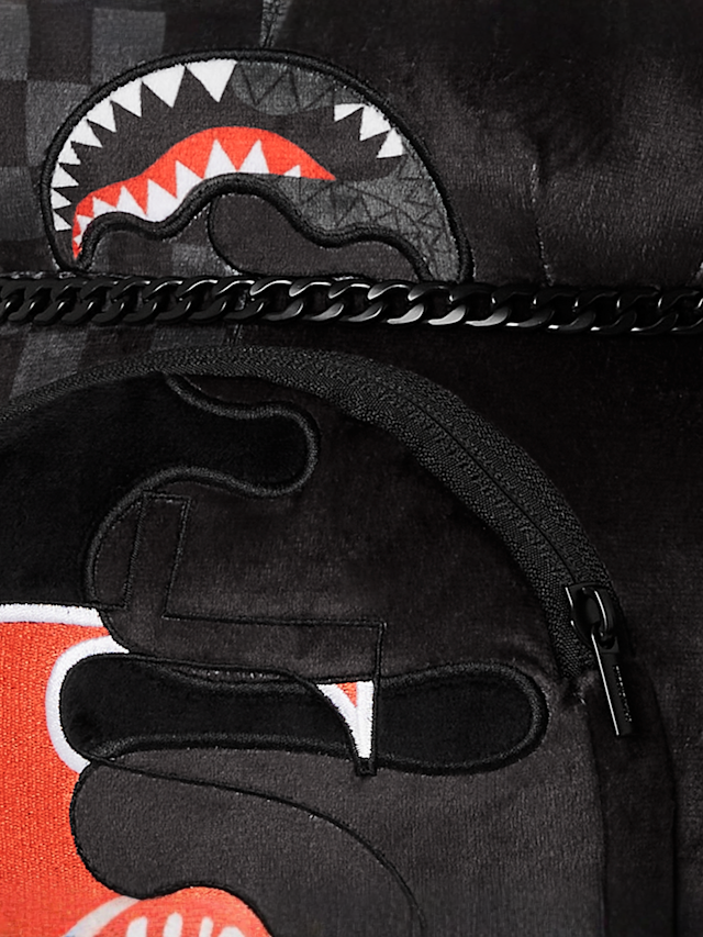SPRAYGROUND, Speed Shark Side Swipe Moneybear Backpack, black, Image 5 of 7