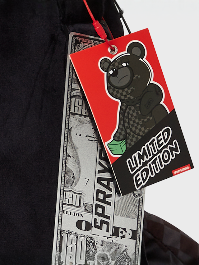 SPRAYGROUND, Speed Shark Side Swipe Moneybear Backpack, black, Image 7 of 7