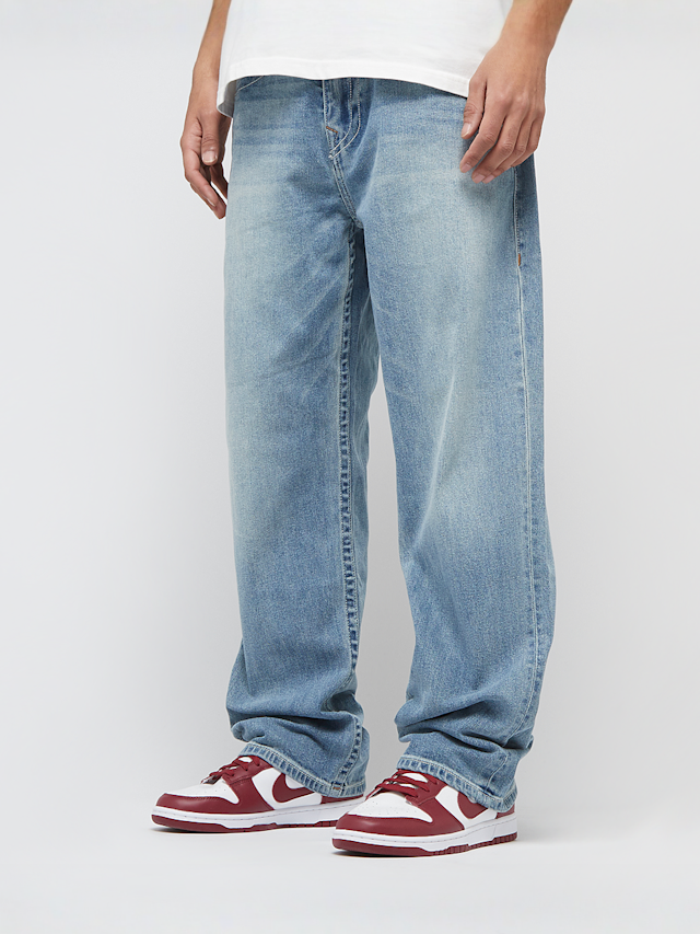 True Religion, Bobby Relaxed Baggy Jeans, niebieski, Obraz 1 z 5