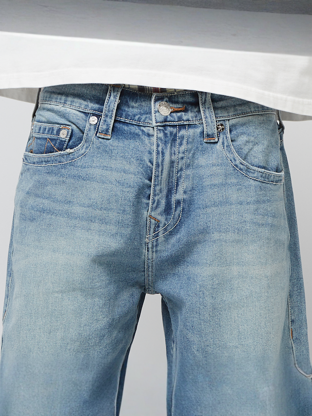 True Religion, Bobby Relaxed Baggy Jeans, niebieski, Obraz 3 z 5