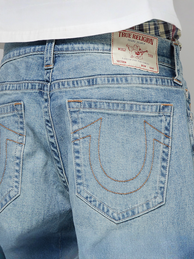 True Religion, Bobby Relaxed Baggy Jeans, niebieski, Obraz 4 z 5