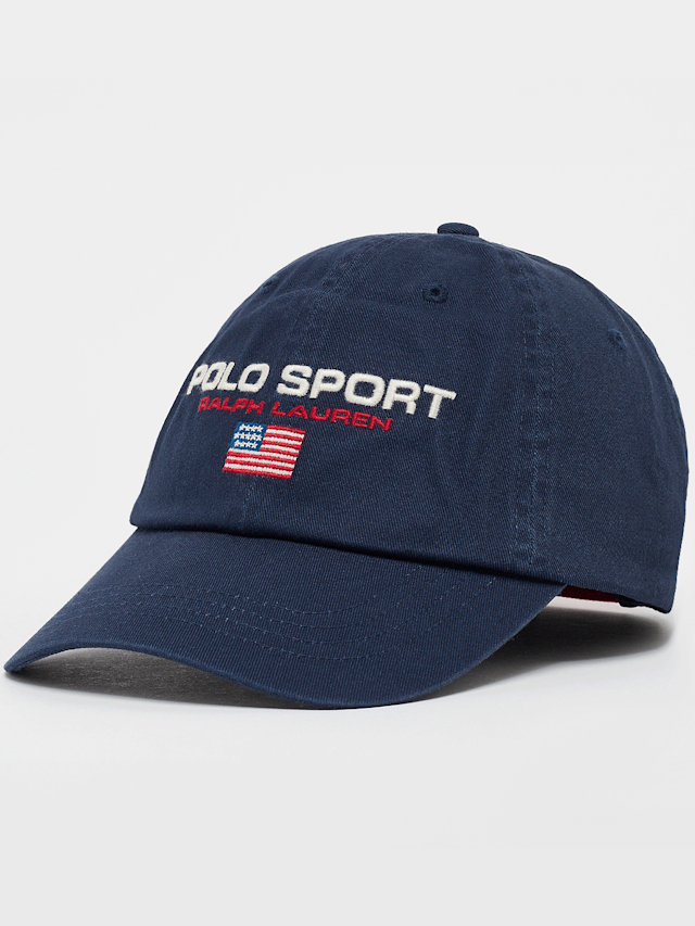 Polo Ralph Lauren, CLS SPRT CAP-CAP-HAT polo black, blue, Image 1 of 5