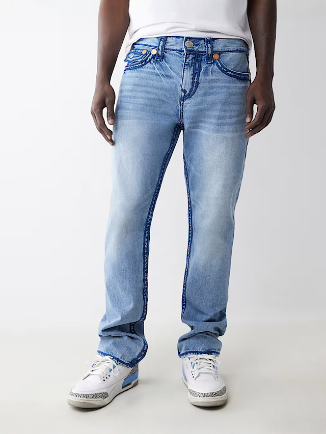 True Religion, Ricky Rope Stitch Flap, blue, Image 1 of 4