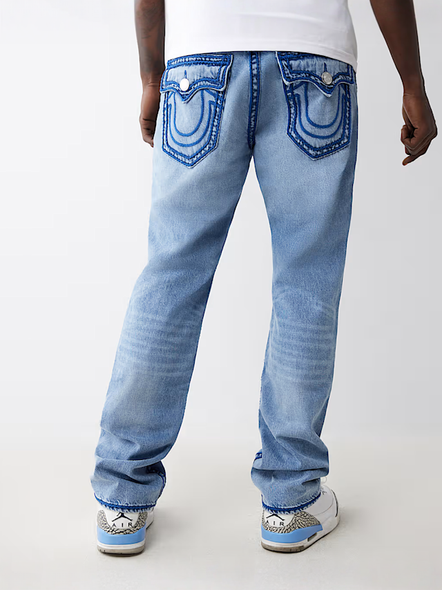 True Religion, Ricky Rope Stitch Flap, blue, Image 2 of 4