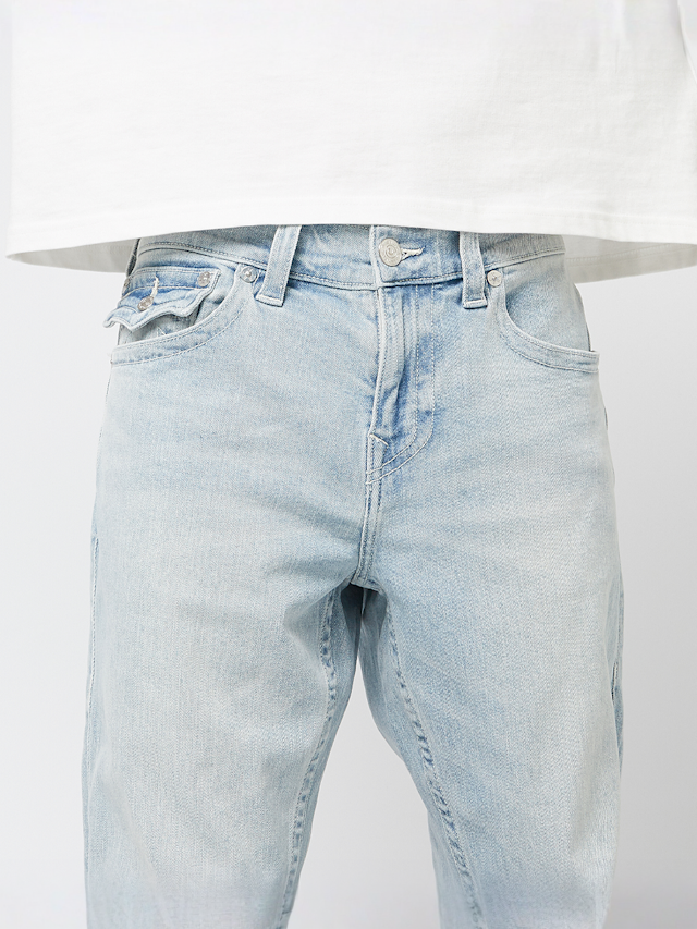 True Religion, Ricky SN Flap Straight Jeans, blue, Image 3 of 5