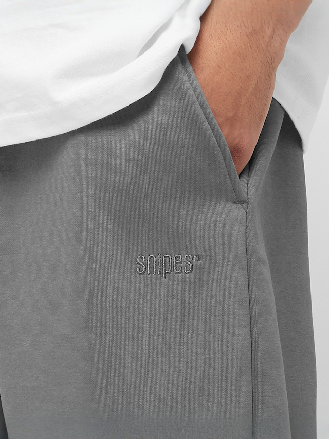 SNIPES, Small Logo Essential Straight Sweat Pants, grijs, Afbeelding 3 van 5