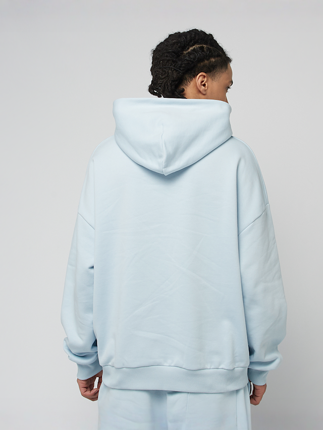 SNIPES, Small Logo Essential Oversized Hoodie, blue, Image 2 of 4