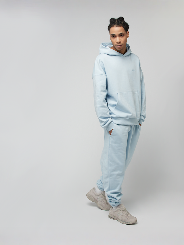 SNIPES, Small Logo Essential Oversized Hoodie, blue, Image 4 of 4