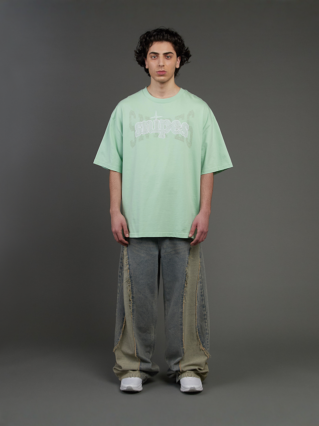 SNIPES, Snipes Studs Oversized Tee, green, Image 5 of 5