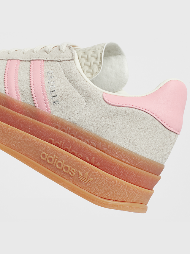 adidas Originals, Gazelle Bold Kids Sneaker (GS), beige, Image 7 of 7