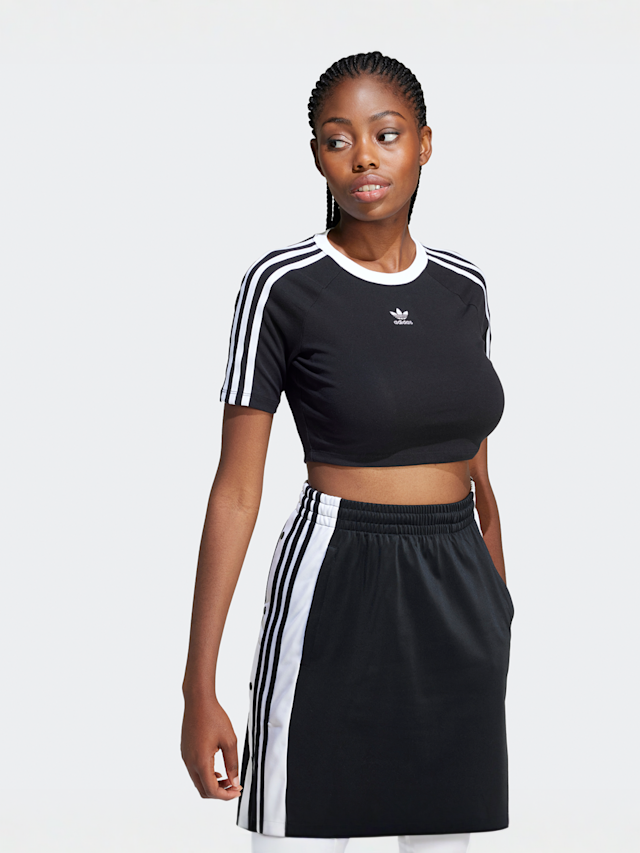 adidas Originals, 3-Streifen Baby T-Shirt, black, Image 1 of 4