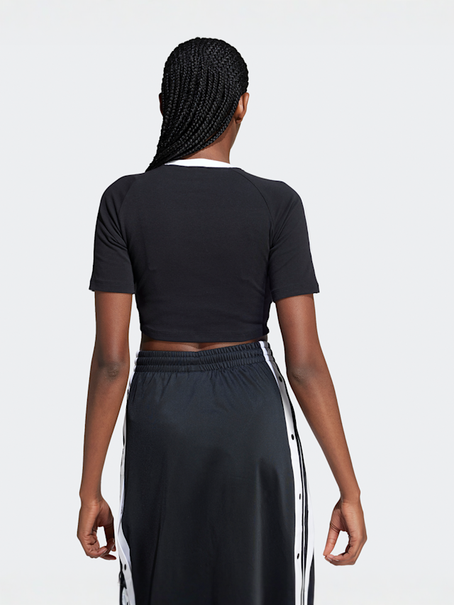 adidas Originals, 3-Streifen Baby T-Shirt, black, Image 2 of 4