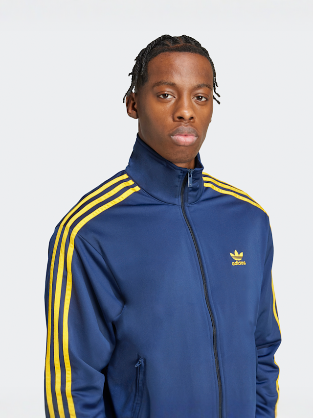 adidas Originals, adicolor Firebird Track Jacket, blue, Image 3 of 5
