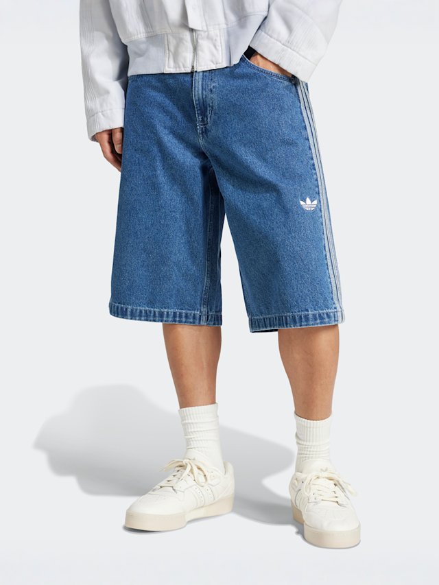 adidas Originals, adicolor Firebird Shorts, blue, Image 1 of 5