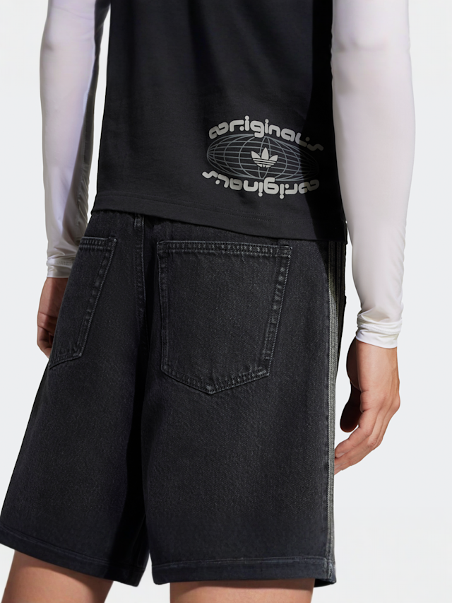 adidas Originals, adicolor Firebird Shorts, black, Image 4 of 5