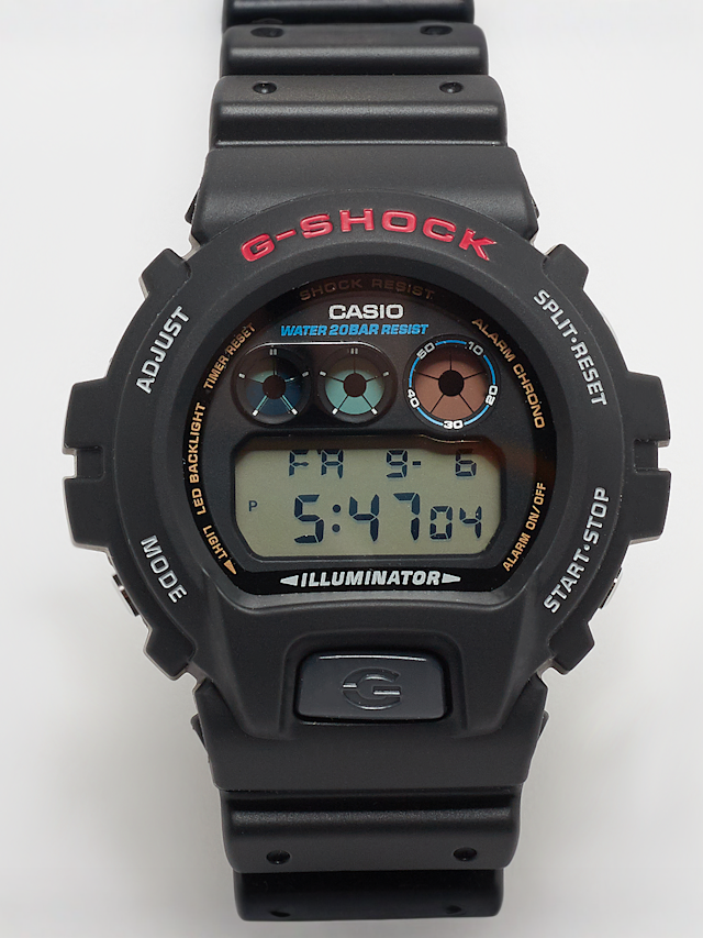 G-SHOCK, DW-6900U-1ER, zwart, Afbeelding 1 van 2