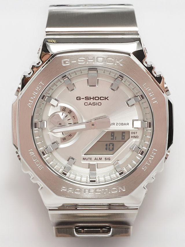 G-SHOCK, GM-2110D-7AER, silver, Image 1 of 2