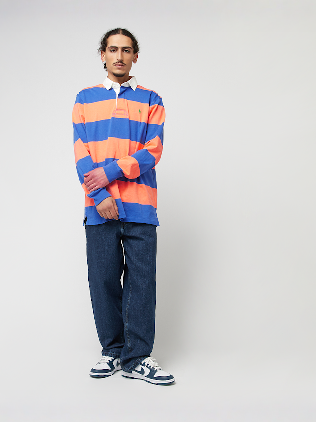 Polo Ralph Lauren, Long Sleeve Rugby Polo Shirt, multi-colour, Image 4 of 4