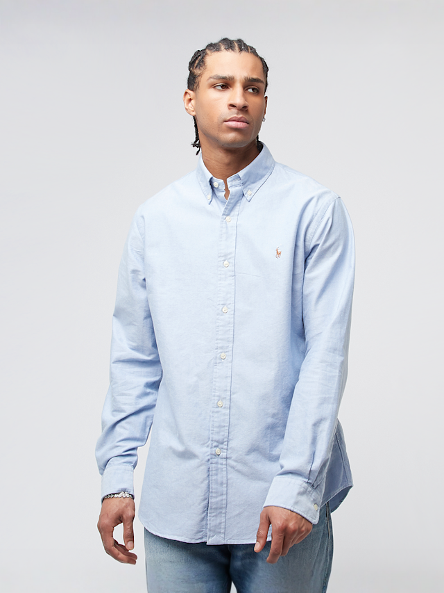 Polo Ralph Lauren, Long Sleeve Sport Shirt, niebieski, Obraz 1 z 4