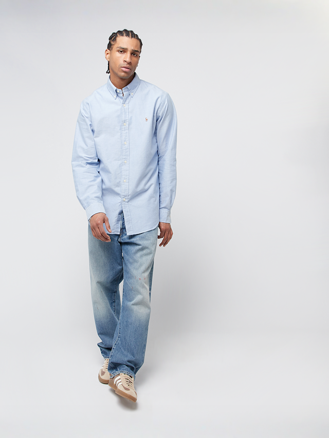 Polo Ralph Lauren, Long Sleeve Sport Shirt, blue, Image 4 of 4