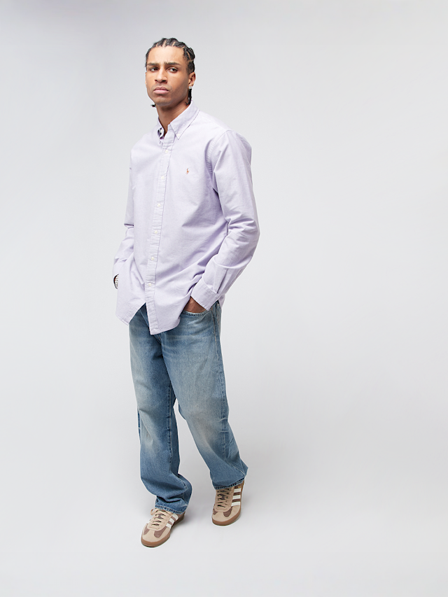 Polo Ralph Lauren, Long Sleeve Sport Shirt, purple, Image 4 of 4