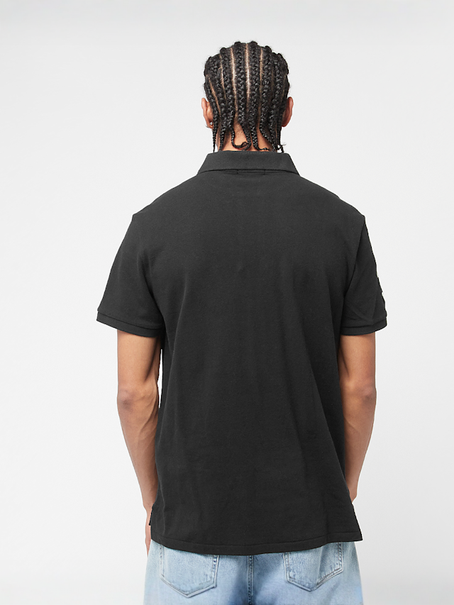 Polo Ralph Lauren, Short Sleeve Knit Polo Shirt, black, Image 2 of 5
