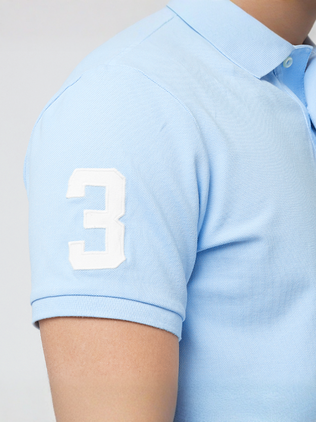 Polo Ralph Lauren, Shortsleeve Polo Shirt, blue, Image 4 of 5