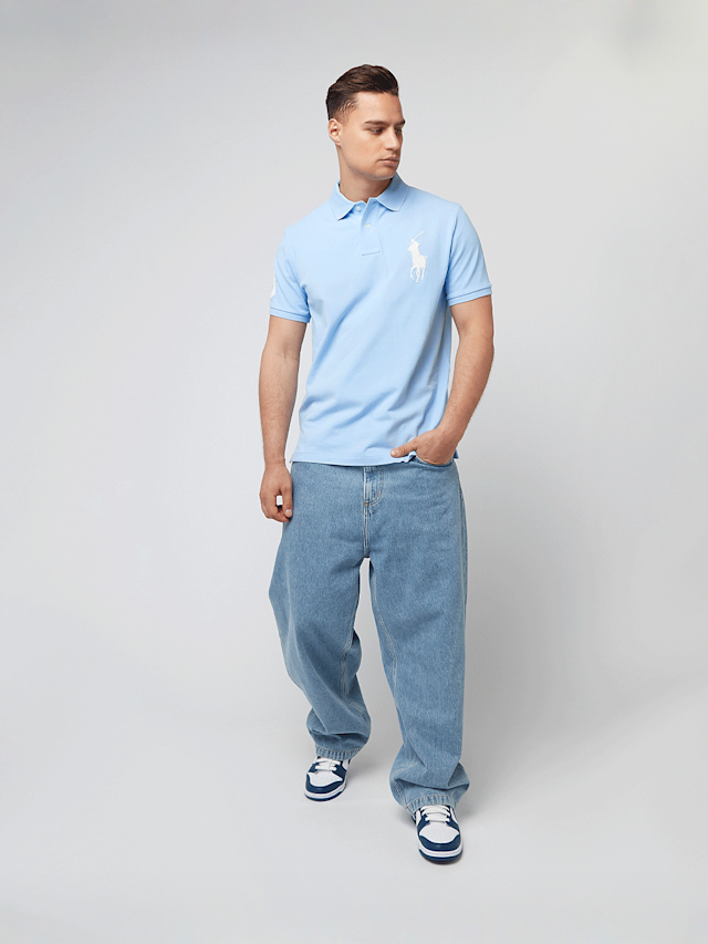 Polo Ralph Lauren, Shortsleeve Polo Shirt, blue, Image 5 of 5