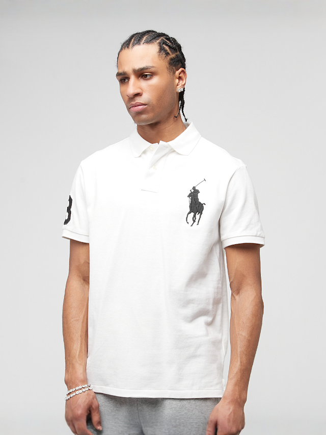 Polo Ralph Lauren, Short Sleeve Knit, white, Image 1 of 5