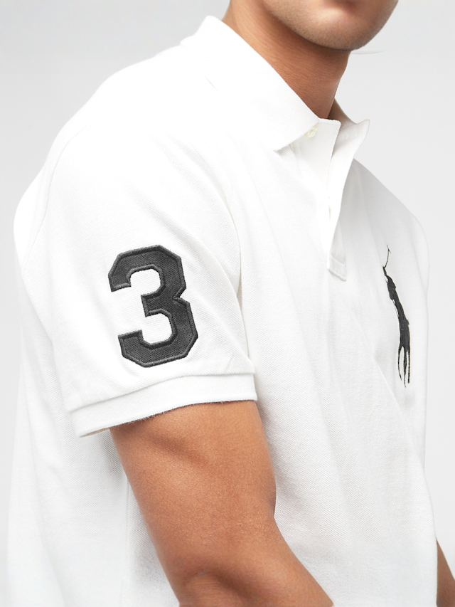 Polo Ralph Lauren, Short Sleeve Knit, white, Image 4 of 5