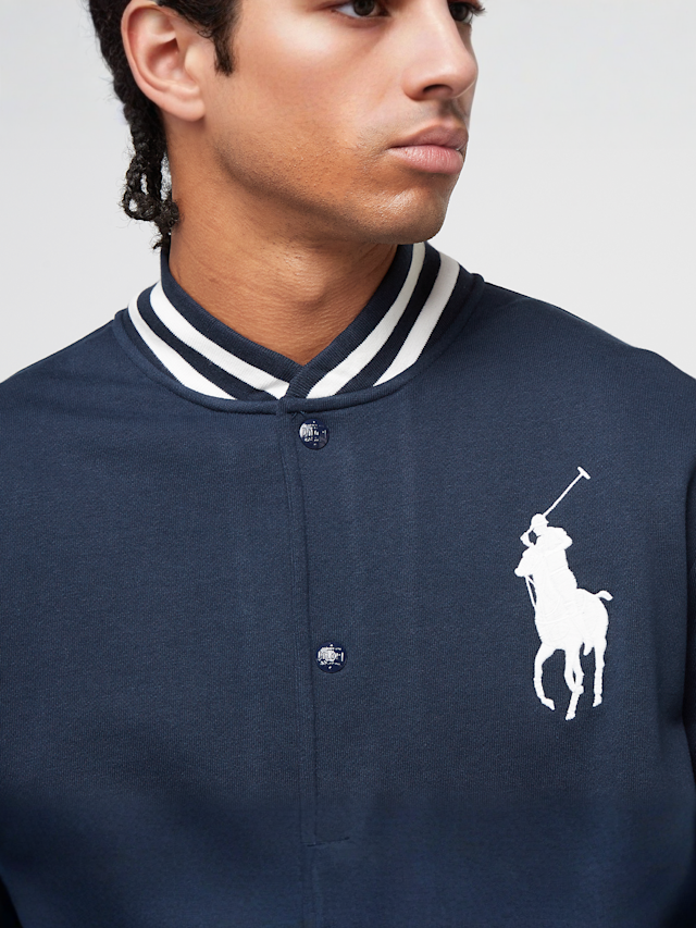 Polo Ralph Lauren, Baseball Jacket, blue, Image 3 of 5
