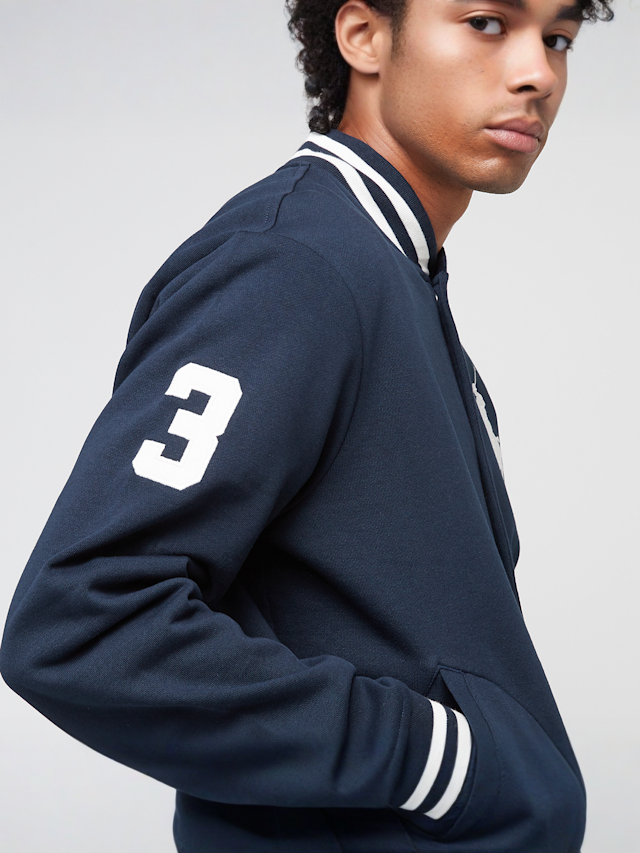 Polo Ralph Lauren, Baseball Jacket, blue, Image 4 of 5