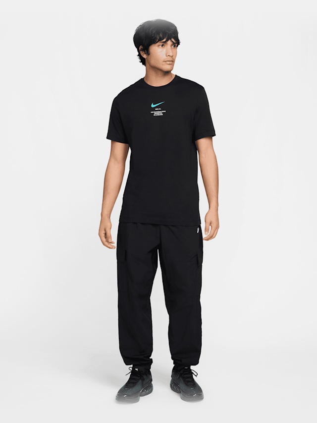 Nike, Sportswear Club T-Shirt, black, Image 5 of 5