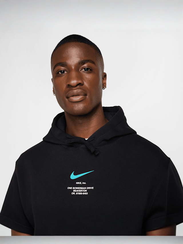 Nike, Sportswear Athletic Hoodie, zwart, Afbeelding 3 van 8