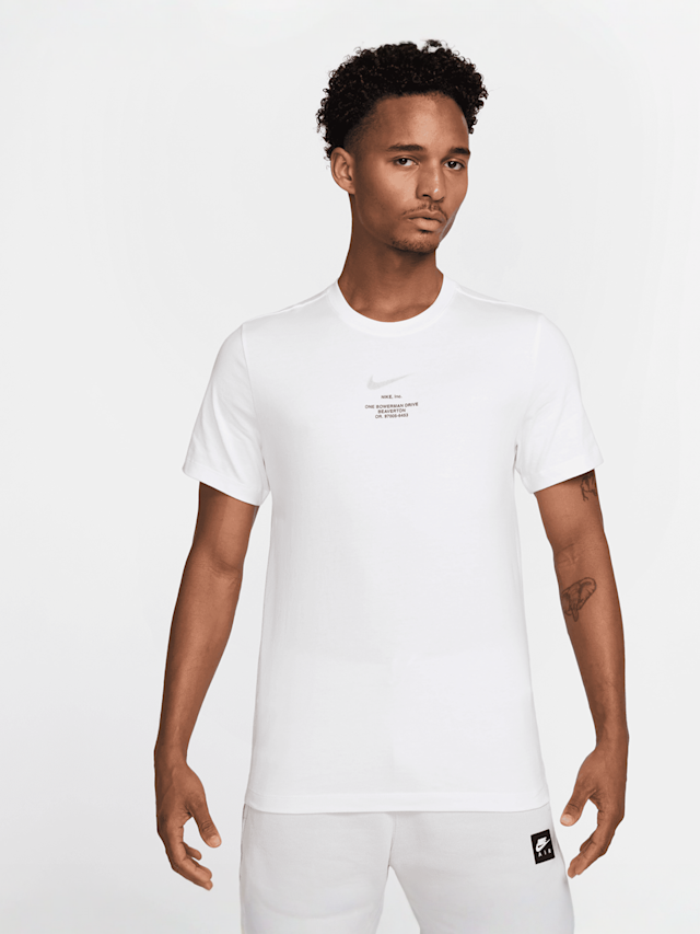 Nike, Sportswear Athletic Tee, white, Image 1 of 4