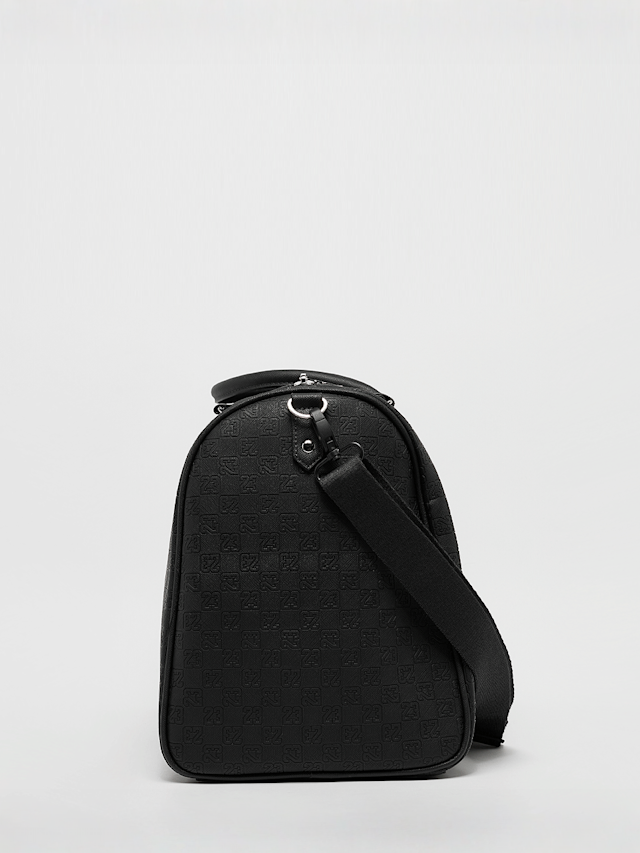 Jordan, JAM MONOGRAM DUFFLE BAG black,gold, black, Image 2 of 7