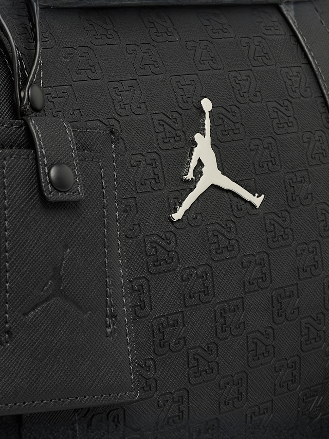 Jordan, JAM MONOGRAM DUFFLE BAG black,gold, black, Image 5 of 7