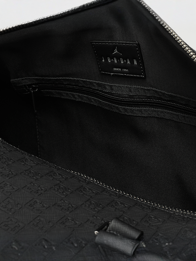 Jordan, JAM MONOGRAM DUFFLE BAG black,gold, black, Image 7 of 7