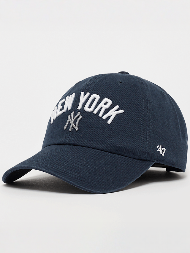 '47, '47 Clean Up MLB New York Yankees Script, blue, Image 1 of 4