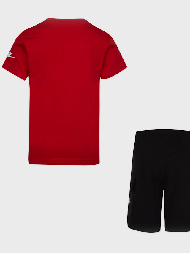 Nike, Sportswear High Brand Read Cargo Shorts Set (2 Piece), red, Image 2 of 4