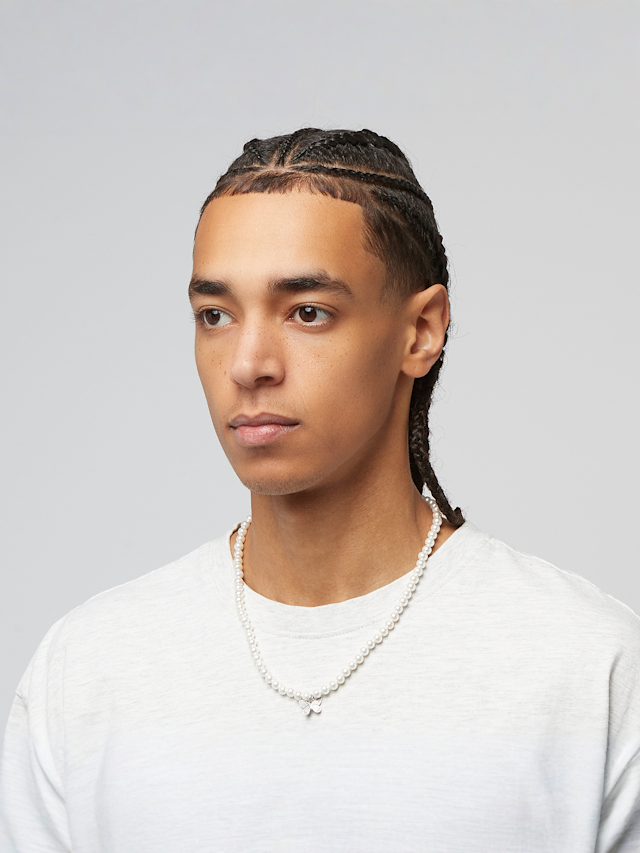 fainz, 925 Butterfly Pearl Chain, silver, Image 4 of 4