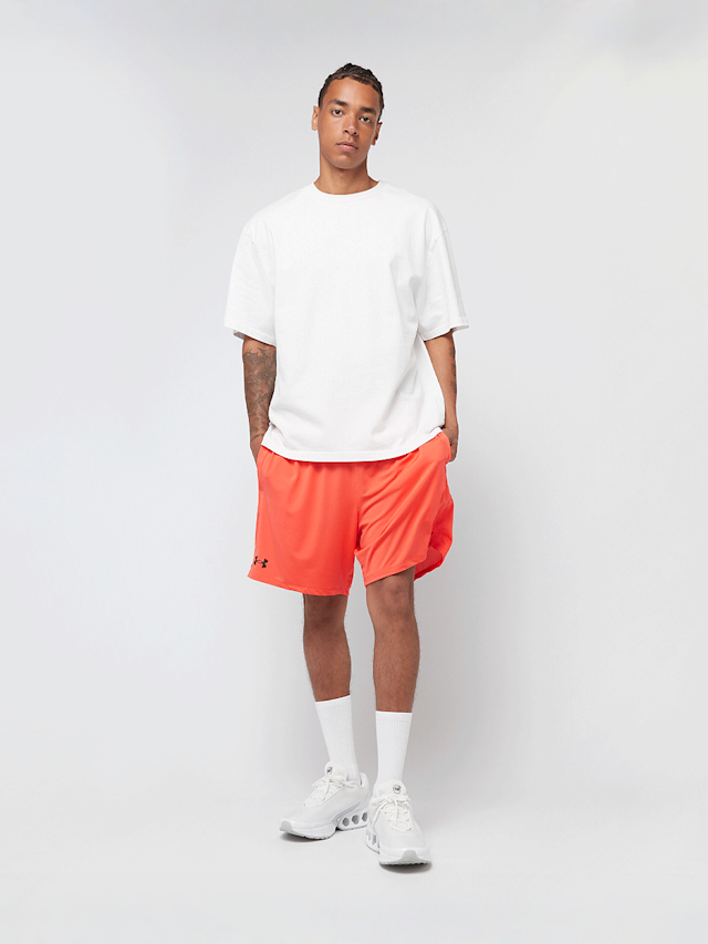 Under Armour, Tech Vent 7in Shorts, orange, Image 4 of 4