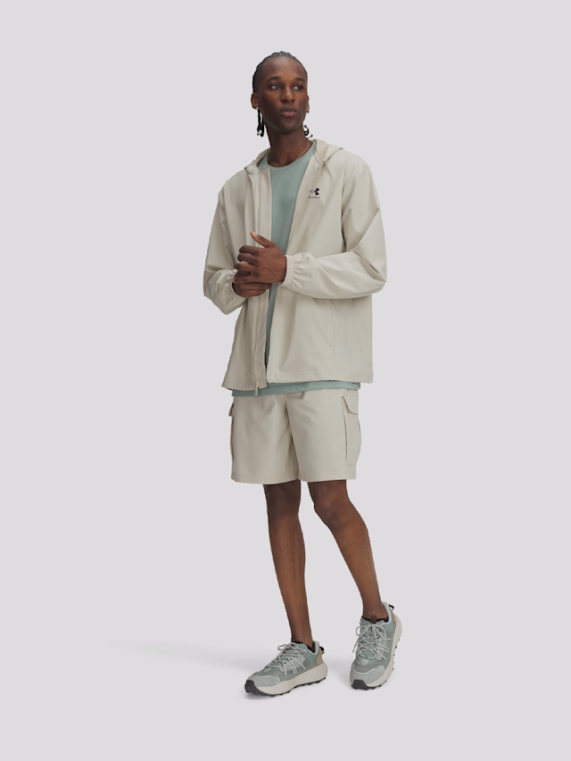 Under Armour, Vibe Woven Cargo Short, beige, Image 4 of 4