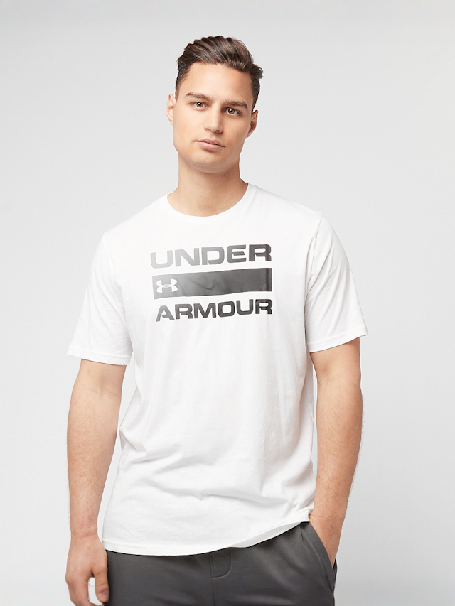 Under Armour, Team Issue Wordmark Shortsleeve, wit, Afbeelding 1 van 4