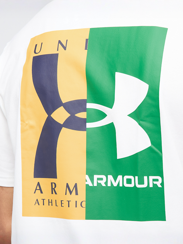 Under Armour, Evol Logo Shortsleeve Shirt, wit, Afbeelding 4 van 5