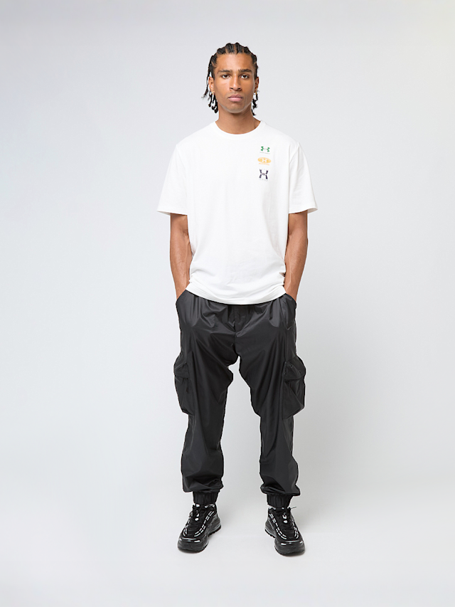 Under Armour, Evol Logo Shortsleeve Shirt, wit, Afbeelding 5 van 5