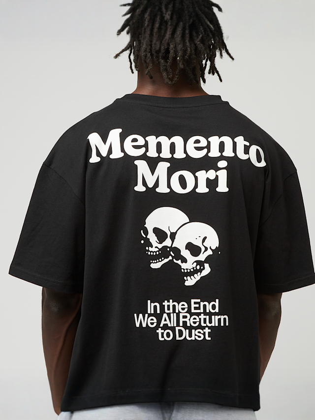 Mister Tee, Memento Mori Oversize Tee, black, Image 4 of 5