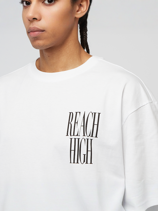 Mister Tee, Reach High Oversize Tee, white, Image 3 of 5
