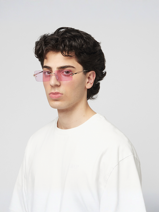 Karl Kani, Rahmenlose Sonnenbrille, gold, Image 5 of 5