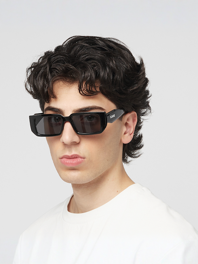 Karl Kani, Rechteckige Retro Sonnenbrille, black, Image 5 of 5